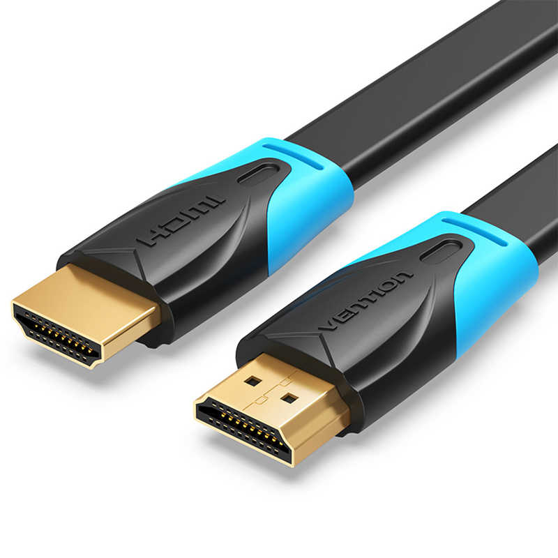 VENTION VENTION HDMIケーブル 0.75m 4K対応 フラットタイプ ［1m /HDMI⇔HDMI /フラットタイプ /イーサネット対応］ VA-0744 VA-0744