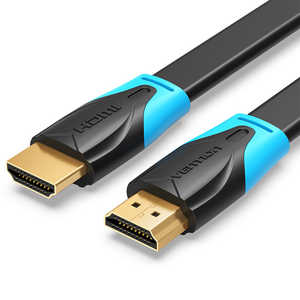 VENTION HDMIケーブル 1.5m 4K対応 フラットタイプ ［1.5m /HDMI⇔HDMI /フラットタイプ /イーサネット対応］ VA-0751