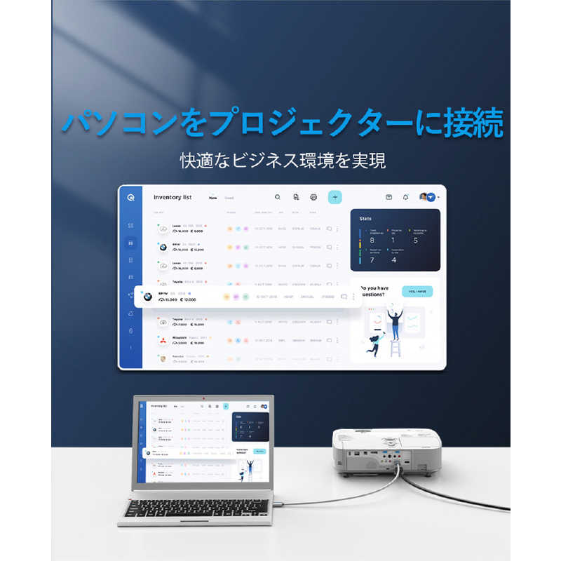 VENTION VENTION 1m HDMIケーブル コットン編み メタルタイプ ［1m /HDMI⇔HDMI /スタンダードタイプ /イーサネット対応］ シルバーグレー AA-0911 AA-0911