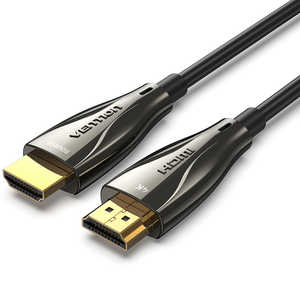 VENTION 業務用 オプティカルHDMI HDケーブル 100m ブラック 亜鉛合金タイプ ［HDMI⇔HDMI /スリムタイプ］ AL-1529