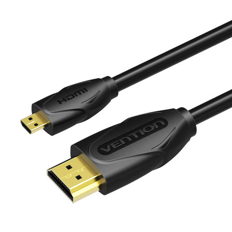 VENTION VENTION 1.0m micro HDMIケーブル ［1m /HDMI⇔MicroHDMI /イーサネット対応］ VA-1666 VA-1666