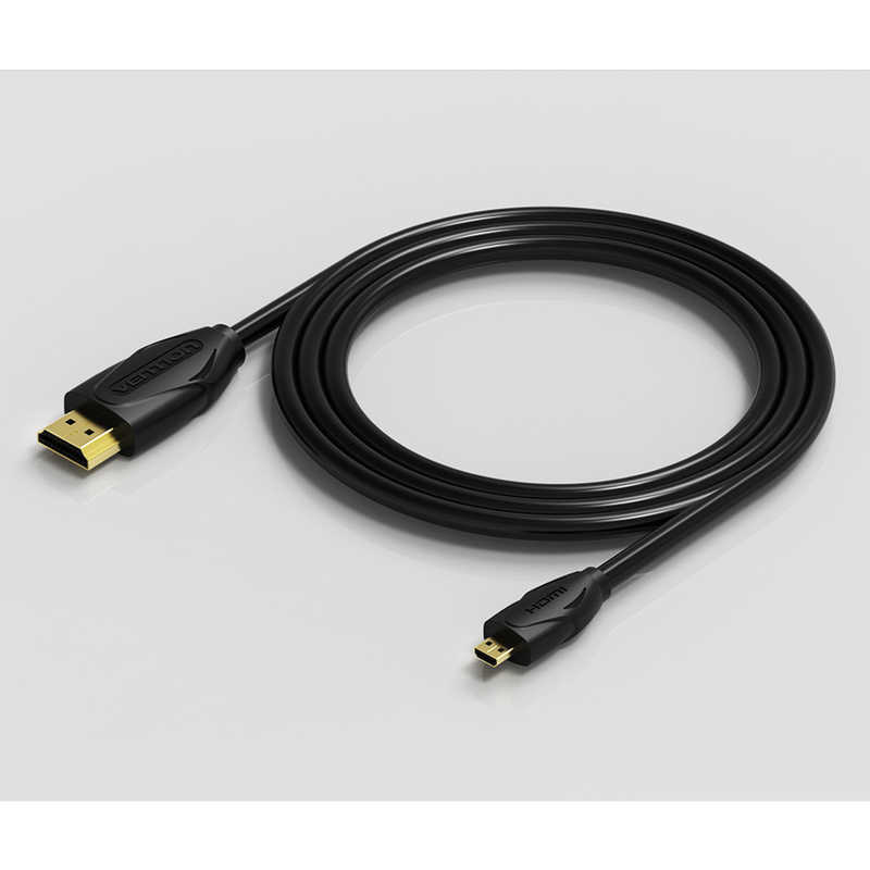 VENTION VENTION 1.0m micro HDMIケーブル ［1m /HDMI⇔MicroHDMI /イーサネット対応］ VA-1666 VA-1666