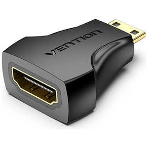 VENTION ミニHDMI Male to HDMI Female アダプター 4K対応 ［HDMI⇔miniHDMI /イーサネット対応］ AI-2267