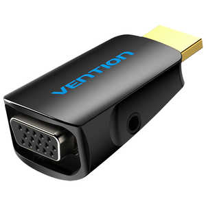 VENTION HDMI to VGA アダプター with 3.5mmイヤホンジャック ［HDMI⇔VGA］ AI-2304