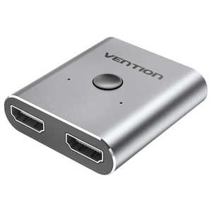 VENTION 2-Port to 1-Port HDMI 双方向スイッチャー シルバー ［2入力 /1出力 /4K対応 /手動］ AF-2373