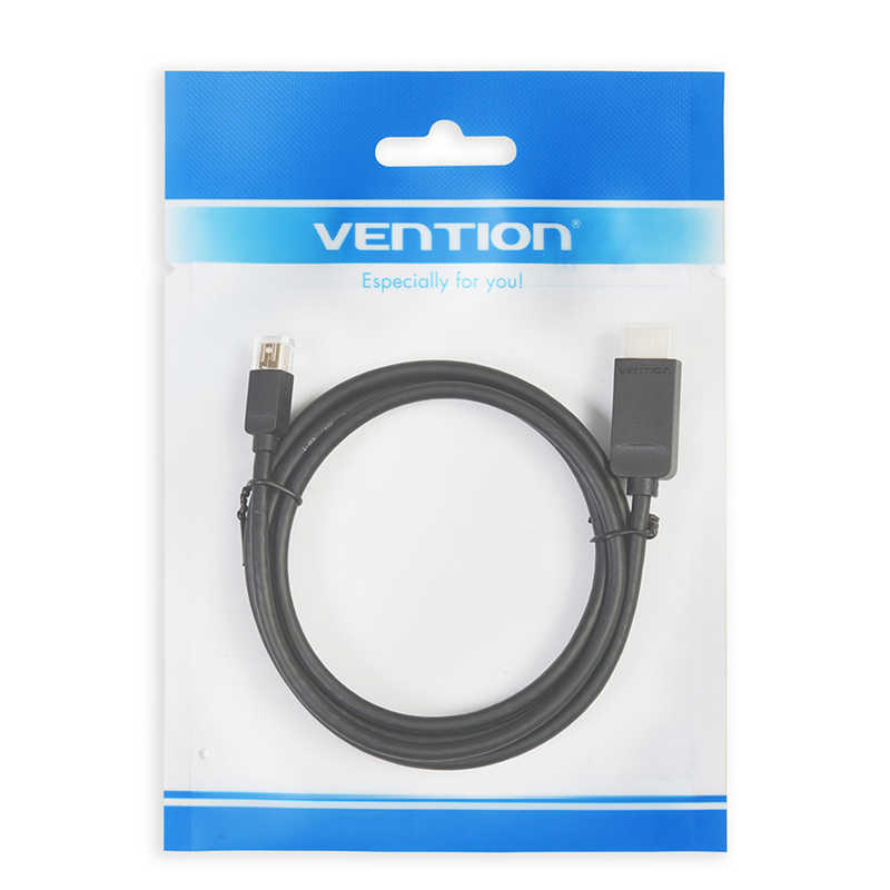 VENTION VENTION 1.5m 映像変換ケーブル ［HDMI⇔miniDisplayPort /1.5m］ ブラック HA-3127 HA-3127