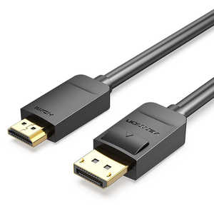 VENTION 1.5m fϊP[u mHDMIDisplayPort /1.5mn ubN HA-3226