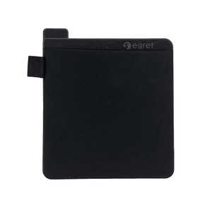 ビジネスハーモニー ノートPCに貼れる収納ポケット EGRET EGRET ブラック EB25-2-K