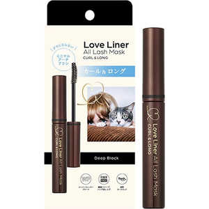 エムエスエイチ Love Liner(ラブ・ライナー)オールラッシュ マスク カール＆ロング マスカラ  ディープブラック ﾗﾌﾞﾗｯｼｭCLDBK