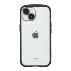 ナチュラルデザイン iPhone15 6.1インチ/14 i.Style ケース i.Style ブラック iP23-61-IS01