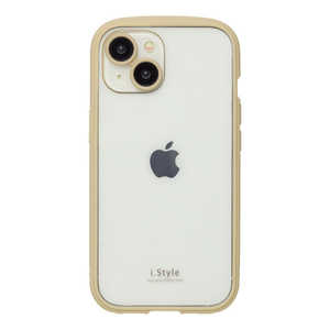 ナチュラルデザイン iPhone15 6.1インチ/14 i.Style ケース i.Style ベージュ iP23-61-IS04