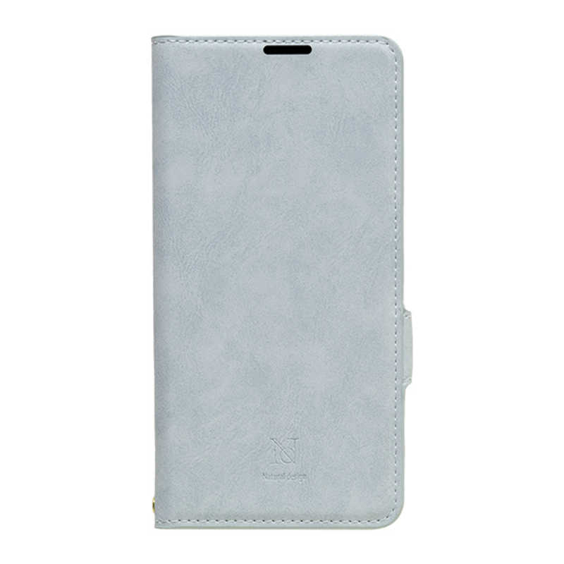 ナチュラルデザイン ナチュラルデザイン Xperia 10VI 手帳型ケース Style Natural Blue Gray XP10VI-VS10 XP10VI-VS10
