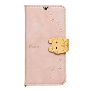 ナチュラルデザイン Galaxy S24 手帳型ケース New Cocotte Pink Beige GS24-COT03 ナチュラルデザイン Galaxy S24 手帳型ケース New Cocotte Pink Beige GS24-COT03