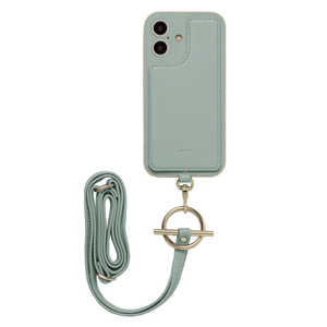 ナチュラルデザイン iPhone 16(6.1インチ)milaケース ミントグリーン iP24-61-MIL02