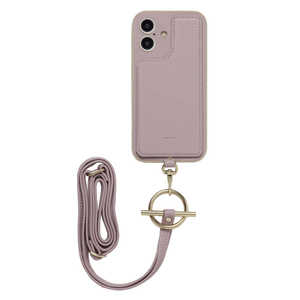 ナチュラルデザイン iPhone 16(6.1インチ)milaケース ラベンダーミスト iP24-61-MIL03