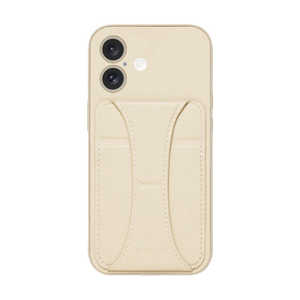 ナチュラルデザイン iPhone 16(6.1インチ)NICOLAケース エクリュ iP24-61-NIC01