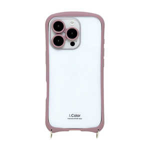 ナチュラルデザイン iPhone 16 Pro(6.3インチ) i.colorケース カカオ iP24-61P-ICSH05 ナチュラルデザイン iPhone 16 Pro(6.3インチ) i.colorケース カカオ iP24-61P-ICSH05
