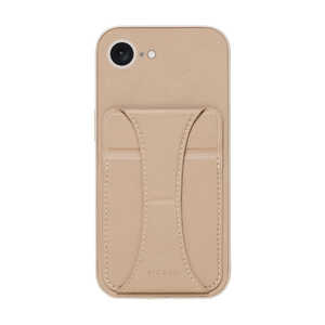ナチュラルデザイン iPhone 16e 背面型ケース NICOLA ブラウン iP24SP-NIC04 ナチュラルデザイン iPhone 16e 背面型ケース NICOLA ブラウン iP24SP-NIC04