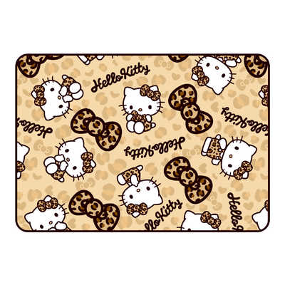 ジェイズプランニング マイヤーブランケット ハローキティ レオパード