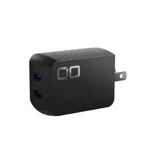 CIO Novaport DUOII 67W2C ubN(2) m2|[g /USB Power DeliveryΉ /GaN(KE) ̗pn CIOG67W2CN2BK