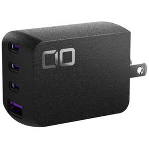 CIO NovaPort QUAD II 67W3C1A 4ݡ /USB Power Deliveryб /GaN(ⲽꥦ) ѡ CIO-G67W3C1A-N2-BK
