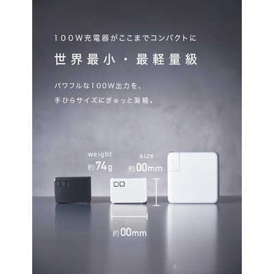 CIO NovaPort SOLO II 100W1C ホワイト CIO-G100W1C-N2-WH の