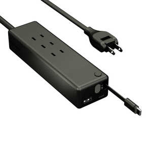 CIO Mate TAP 002 ���C�g�u���b�N �m1.5m / 3�� / 2�|�[�g�n MATE-TAP002-LBK