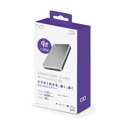 CIO SMARTCOBY SLIMII Wireless2.2 8K シルバー CIO-MB30W1C-8K-S2W25