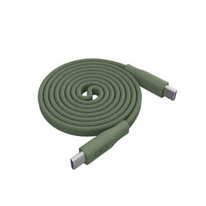 CIO Mate Flat Spiral Cable CtoC 1m XO[ CIO-NLSC-FL-CC1-MGR