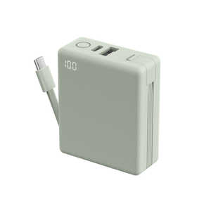 CIO Mate Powerbank003 �J�[���u���[ MATE-PB003-CBL