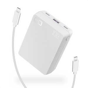 CIO SMARTCOBY TRIO 35W SS20000mAh �mUSB Power Delivery�Ή��n �z���C�g CIO-MB35W2C1A-SSA20000-WH