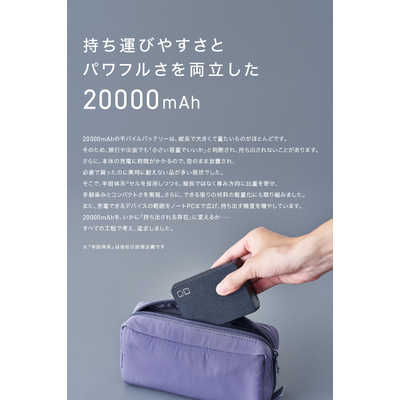 CIO SP SMARTCOBY TRIO 67W SS20000mAh ブラック CIO-MB67W2C1A