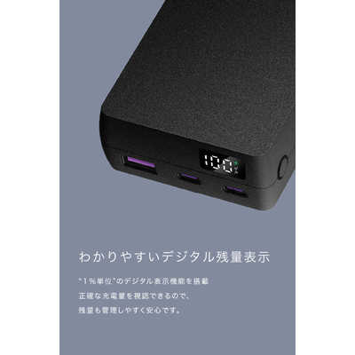 CIO SP SMARTCOBY TRIO 67W SS20000mAh ブラック CIO-MB67W2C1A