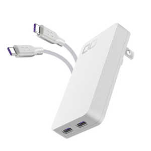 CIO SP NovaPort SLIM DUOII 45W �z���C�g CIO-G45W2C-N2-S-EE-WH