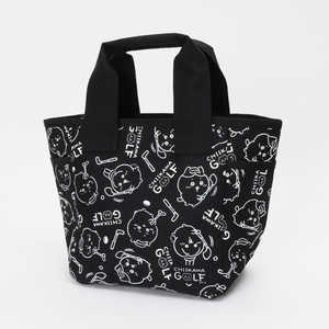 ちいかわGOLF ちいかわゴルフ カートバッグ パター総柄 [W22×H23×D14cm] ブラック 【返品交換不可】 2409-CKG024BK00