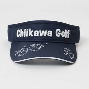 ちいかわGOLF 男女兼用 ちいかわゴルフ バイザー パター ［ユニセックス /フリーサイズ：頭周り57cm］ ネイビー VISERNV