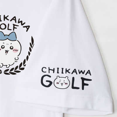 ちいかわGOLF 男女兼用 ちいかわゴルフ モックネックTシャツ