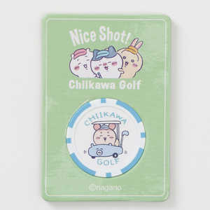 ちいかわGOLF ちいかわゴルフ カジノマーカー 古本屋 2605-CK388