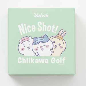 ちいかわGOLF ちいかわゴルフ ゴルフボール(4個入り)ちいかわ×Volvic カラーミックス 2605-CK397