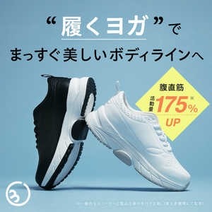 アメイズプラス ヨガバランススニーカー ブラックL Circle balance ブラック AZ-1004 アメイズプラス ヨガバランススニーカー ブラックL Circle balance ブラック AZ-1004