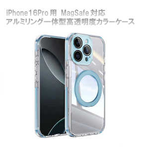 ROYALMONSTER iPhone 16Pro �p MagSafe�Ή� �A���~�����O��̌^�P�[�X SB RM8293-16M-SB