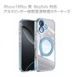 ROYALMONSTER iPhone 16Plus �p MagSafe�Ή� �A���~�����O��̌^�P�[�X SB RM8293-16PL-SB