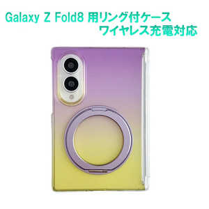 ROYALMONSTER Galaxy Z Fold 8 �p ���C�����X�[�d�Ή� �����O�t�P�[�X �m�w�ʃP�[�X�n PLYE RM-8448-PLYE