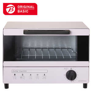ORIGINALBASIC オーブントースター【ビックカメラグループオリジナル】900W/食パン2枚 ピンク  SOT901BK-PK