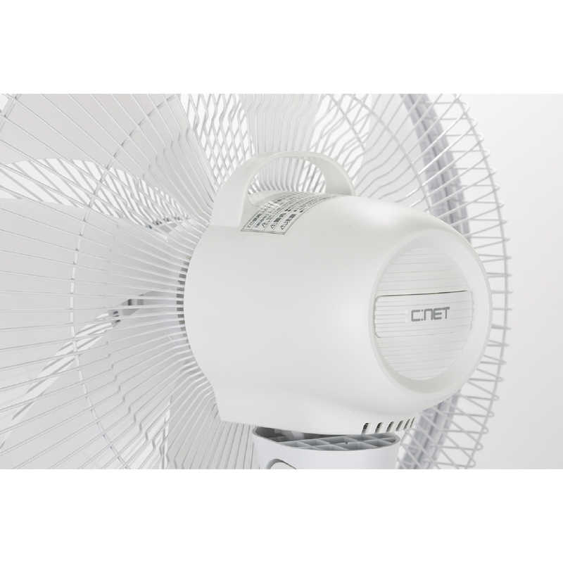 シィーネット シィーネット 35cmDCハイポジション扇風機 温度センサー搭載 [リモコン付き] CDFHP406 ホワイト CDFHP406 ホワイト