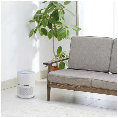 シィーネット 空気清浄機 空気清浄:最大10畳まで PM2.5対応 ホワイト