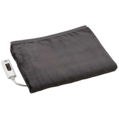 シィーネット　電気しき毛布 フランネル [ 140×80cm / 敷毛布 ] ダークグレー　CDMS305GY シィーネット 電気しき毛布 フランネル [ 140×80cm / 敷毛布