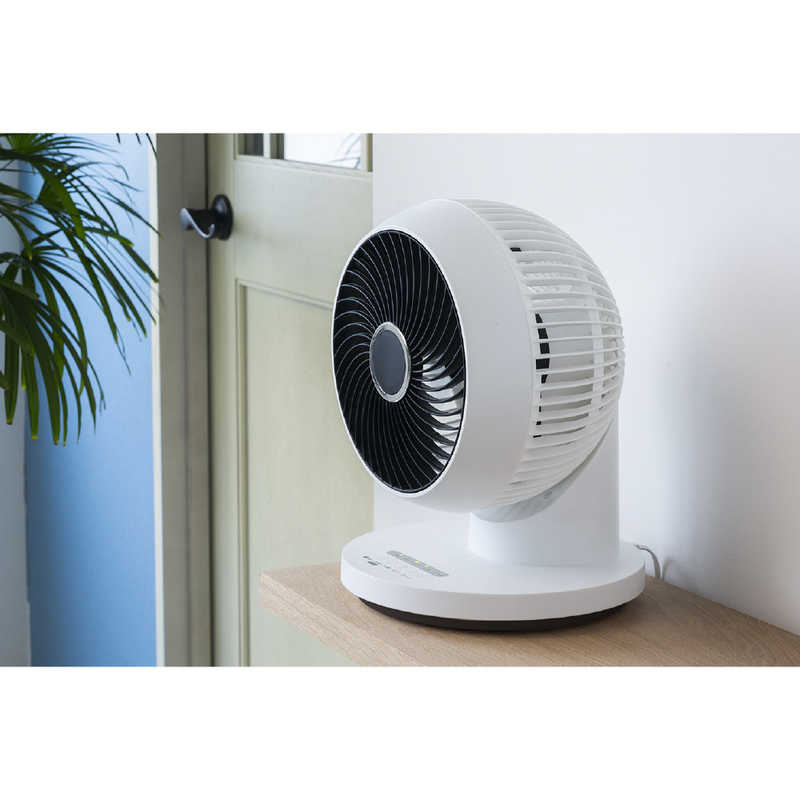 シィーネット シィーネット 【アウトレット】360°ラジアルスイングサーキュレーター18cm シィー・ネット ホワイト CCAR109WH CCAR109WH
