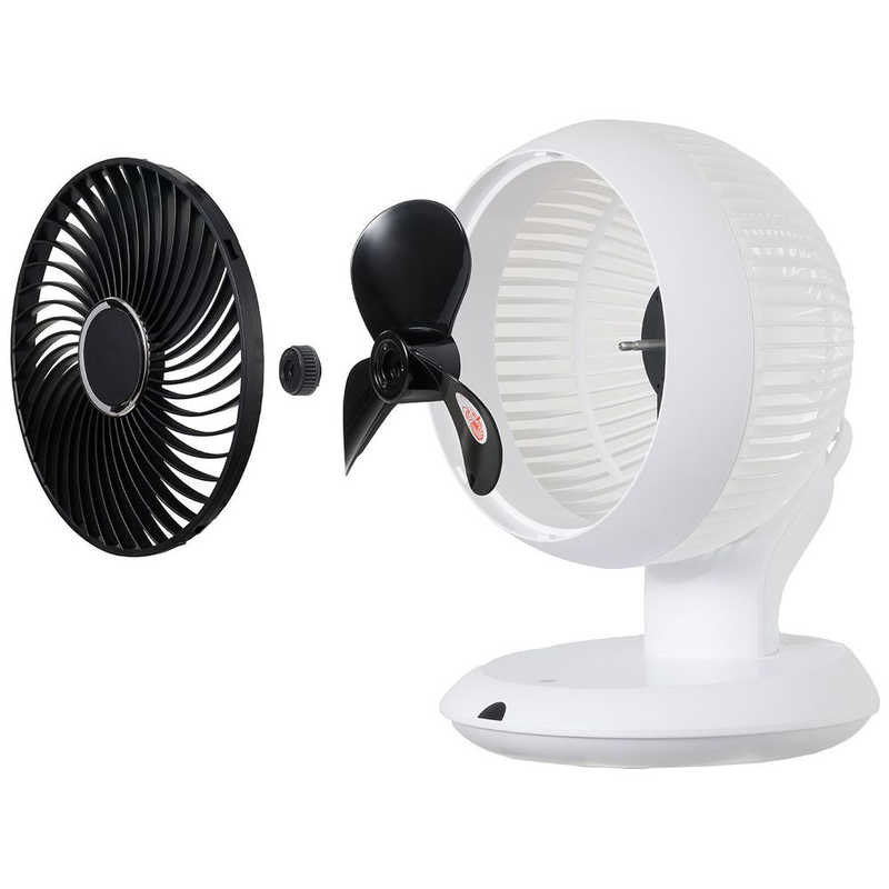 シィーネット シィーネット 360°DCフルリモコンラジアルスイングサーキュレーター18cm シィー・ネット ホワイト CCDX309WH CCDX309WH