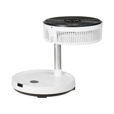 PaTa FAN 折りたたみ式家庭用扇風機　CFDC705WH 折り畳み扇風機 扇風機 PaTaFAN ホワイト 部屋干し 折りたたみ